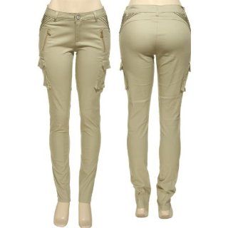 ROMEO & JULIET COUTURE Stretch Pintuck Cargo Skinny