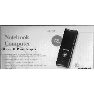 RadioShack Universal High Power Notebook Computer AC to DC