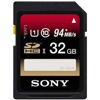 32GB UHS 1 Secure Digital (SDHC) Memory Card   94MB/sec