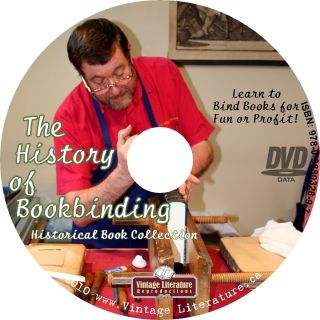History of Bookbinding 39 Vintage Books on DVD ღ