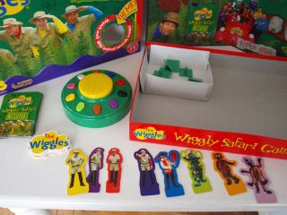 The Wiggles Wiggly Safari Board Game Complete Electronic Greg Anthony