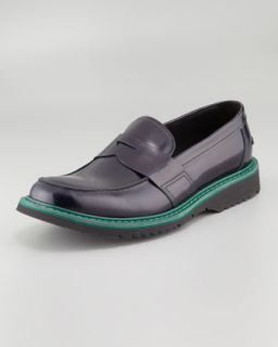 Rubber Penny Loafer  Neiman Marcus