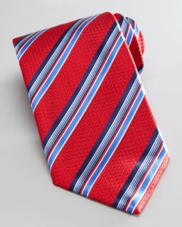  tie red blue available in redblu $ 210 00 brioni bold striped silk tie
