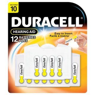 Duracell EasyTab Hearing Aid Batteries Size 10 (24