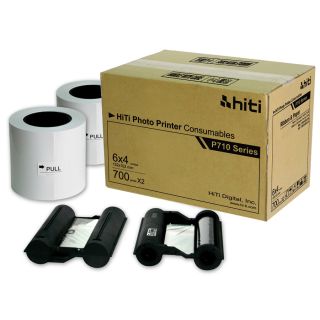Hiti Hi Touch Imaging Tech 4 x 6 P720L Ribbon Paper Case Hit 87 PBE04