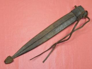 Leather Sheath Scabbard for Philippines Philippine Fighting Knife