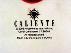 Housewares International Caliente Heart Baking Dish Fun