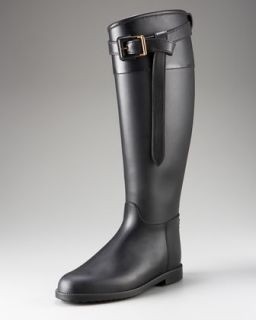 burberry riding rubber rain boot $ 285