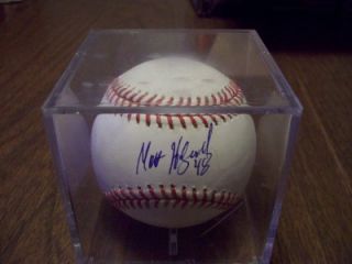 Matt Hobgood Orioles Autographed Rawlings OMLB Baseball