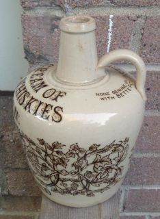 My Queen Jubilee 1837 1887 Blend Highland Whisky Whiskey Stoneware