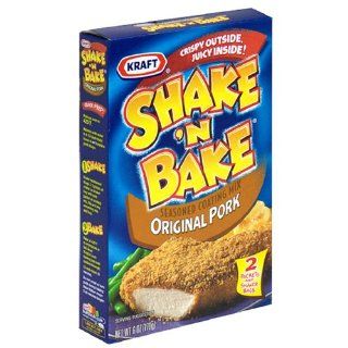 Shake N Bake Seasoned Coating Mix, Original Pork, 6 Ounce Boxes (Pack
