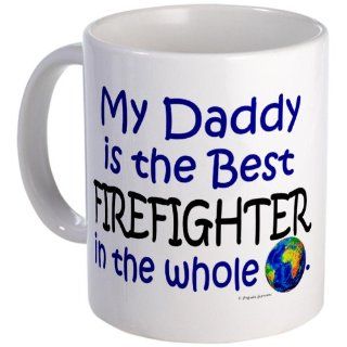 Best Firefighter In The World Daddy Mug Mug by 