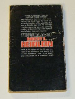 Worlds of Robert A Heinlein 1972 Science Fiction Anthology Paperback