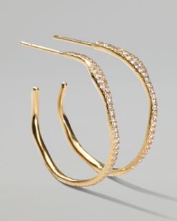 Ippolita Gold Hoop Earrings    Ippolita Gold Loop