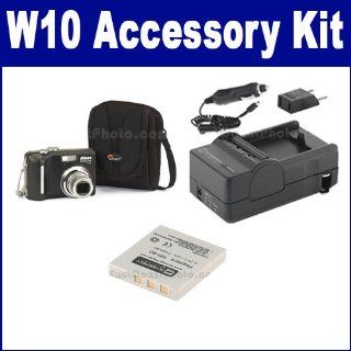 Pentax Optio W10 Digital Camera Accessory Kit includes