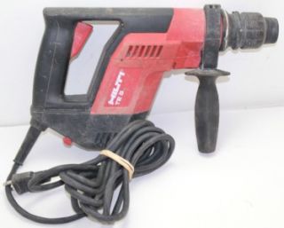 hilti te 5 corded hammer drill used w case and bits