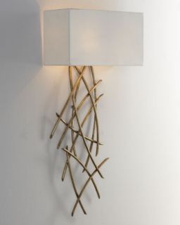 H6N7X John Richard Collection Abstract Wall Sconce