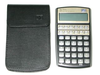 HP 17BII Financial Calculator w Batteries Case 17 B II 2 Business 17B2