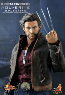 Hot Toys Wolverine x Men Orgins 1 6 Scale RARE