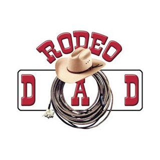 T Shirt   Rodeo Dad   NATURAL 2XL Clothing