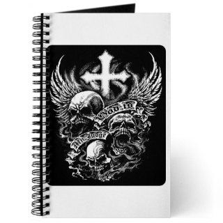 Journal (Diary) with God Is My Judge Skulls Cross and