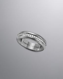 N1FRD David Yurman Streamline Ring, Pave Diamonds