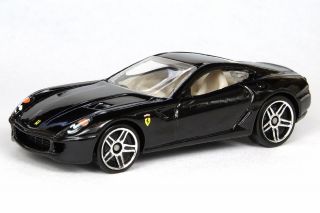 2007 Hot Wheels 014 Ferrari 599 GTB Black