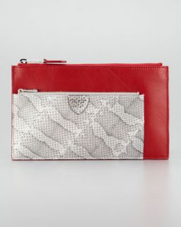  pouch clutch red available in red roccia $ 475 00 marc jacobs small