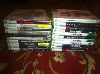  Xbox 360 Game Lot of 20 Games