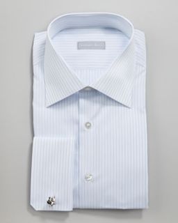 pinstripe dress shirt white $ 600