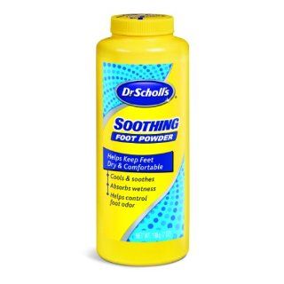 Dr. Scholls Soothing Foot Powder, 7 Ounce (Pack of 4