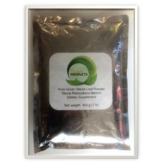 Pure Green Stevia Powder   All Natural Product 1lb (16oz