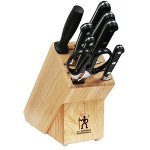 Zwilling J.A. Henckels 9 piece Forged Block Knife Set 100% Forged
