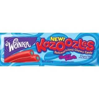 Wonka Kazoozles Chewy Candy, Cherry Punch, 1.8 Ounce Packages (Pack of