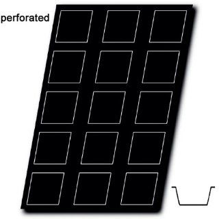 Silform Perforated Mat, Square Bun 3 11/16 x 3 11/16 x 1