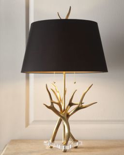 John Richard Collection Contemporary Horn Lamp   