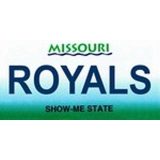 Missouri State Background License Plates   Royals Plate