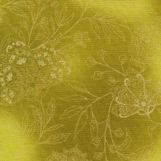 La Scala 3 quilt fabric by Kaufman Fabrics, Etched gold