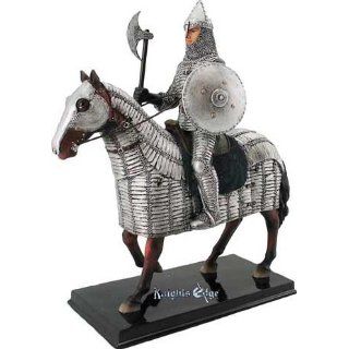 Norman Knight on Horseback Resin Figurine