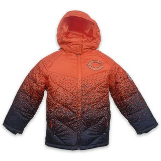 Reebok Youth Chicago Bears NFL Drift Coat Orange