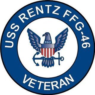 US Navy USS Rentz FFG 46 Ship Veteran Decal Sticker 3.8 6 Pack