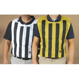 Sportime Referee and Sideline Crew Vests   Black and White