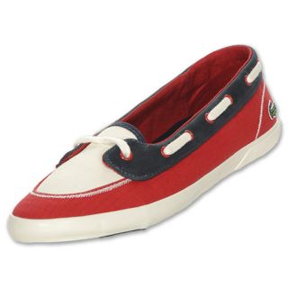 Lacoste Alisha Womens Casual Shoes Red/Navy/Off