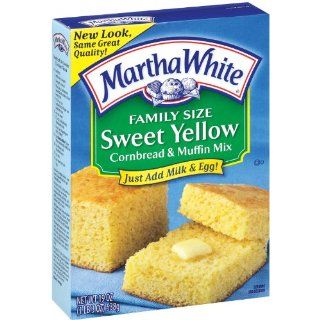 Martha White Family Size Sweet Yellow Cornbread and Muffin Mix, 19