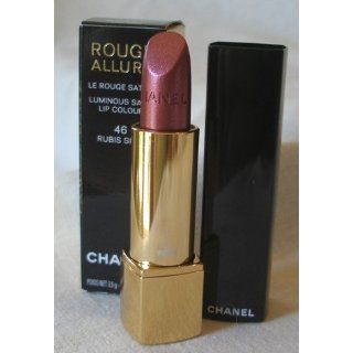 Chanel Rouge Allure Luminous Satin Lip Colour Rubis Siam #46 Beauty