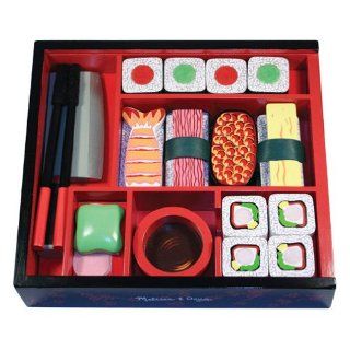Melissa and Doug Sushi Slicing Box Toy Play Set: Toys