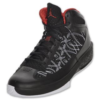 Jordan Icons Mens Basketball Shoe Black/White