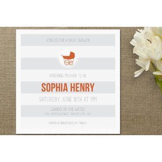 Urban Baby Baby Shower Invitations by Penelope Pop