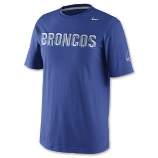 Nike NCAA Boise State Broncos Tri Blend Mens Tee