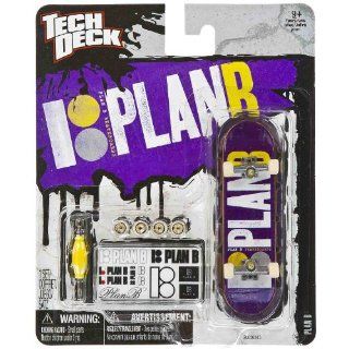Plan B: Tech Deck Finger Skateboard Set: Toys & Games